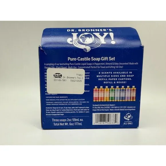 Dr. Bronner's Pure-Castile Soap Gift Set. - Picture 3 of 5